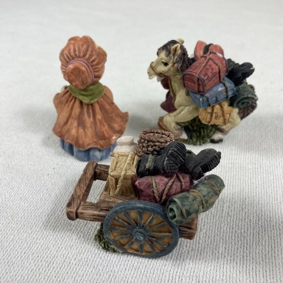 1996 Pioneer Wagon Trail Resin Tea Set Westward Expansion Map Popular Imports - Picture 7 of 10